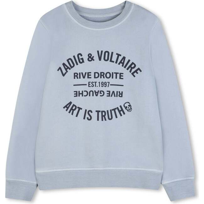 ZADIG & VOLTAIRE Classic Sweatshirt - Pale Blue