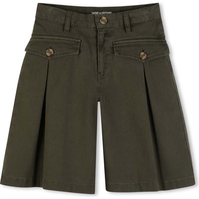 ZADIG & VOLTAIRE Pleat Shorts - Olive Night