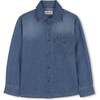 ZADIG & VOLTAIRE Soft Chambray Shirt - Denim Blue - Button Downs - 1 - thumbnail