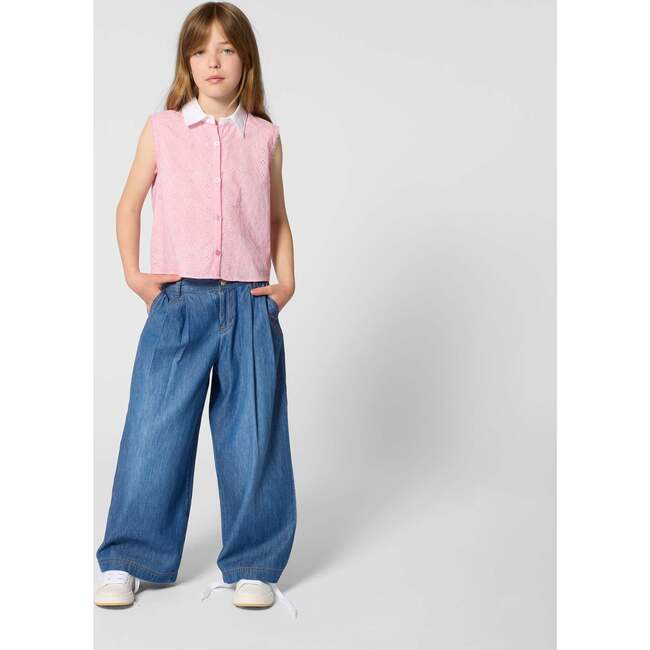 ZADIG & VOLTAIRE Soft Chambray Trousers - Denim Blue