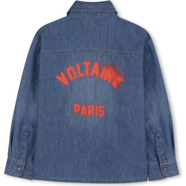 ZADIG & VOLTAIRE Soft Chambray Shirt - Denim Blue