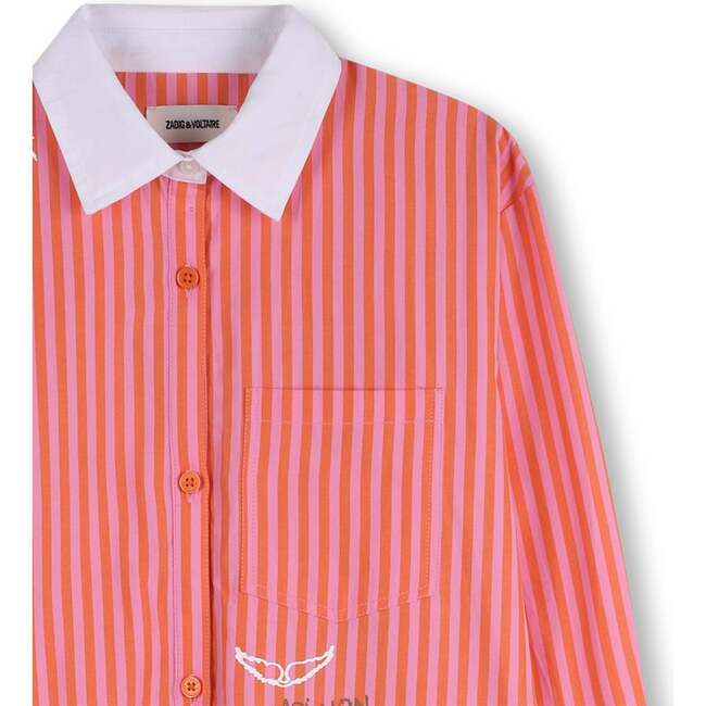 ZADIG & VOLTAIRE Wild at Heart Dress - Pink Orange - Dresses - 4