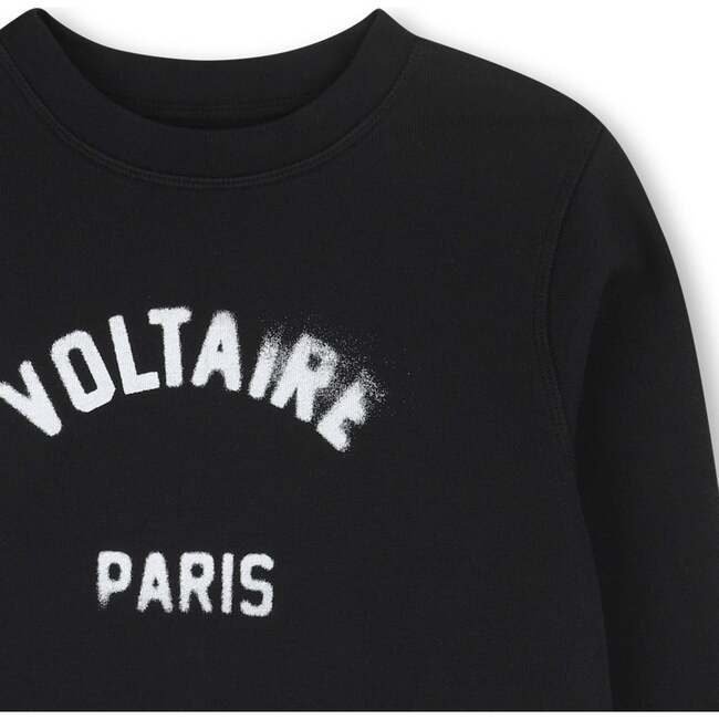ZADIG & VOLTAIRE Paris Spray Sweatshirt - Black - Sweatshirts - 3