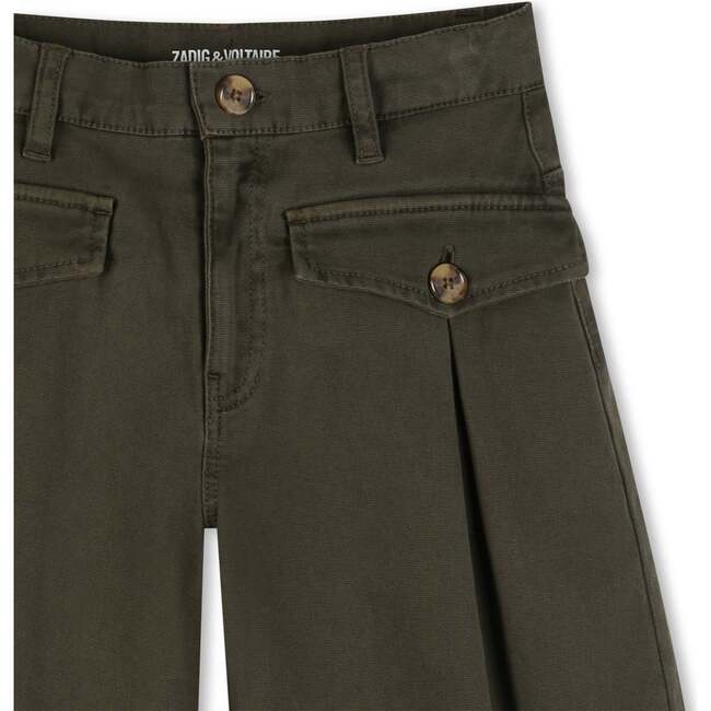 ZADIG & VOLTAIRE Pleat Shorts - Olive Night - Shorts - 3