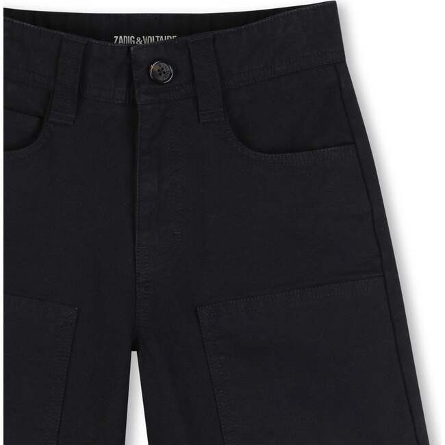 ZADIG & VOLTAIRE Patch Shorts - Black - Shorts - 3