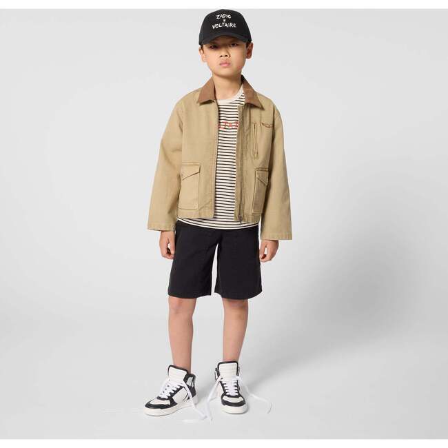 ZADIG & VOLTAIRE Patch Shorts - Black - Shorts - 5