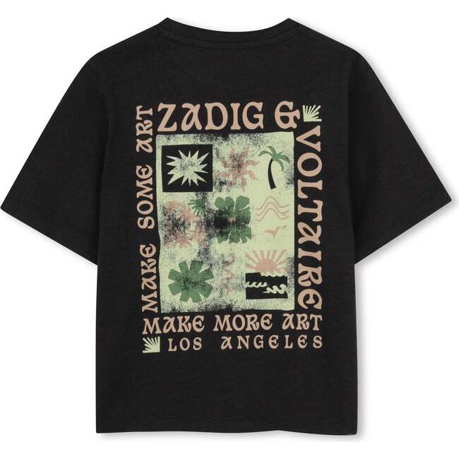 ZADIG & VOLTAIRE Music Fest T-Shirt - Black