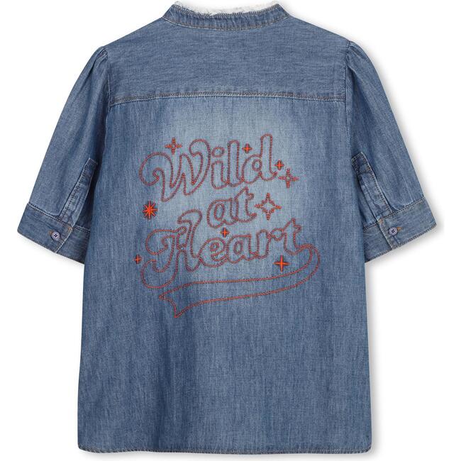 ZADIG & VOLTAIRE Soft Chambray Shirt - Denim Blue