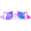 Tie-Dye Tabby Kids’ Swim Goggles, Purrberry Bliss - Swim Goggles - 1 - thumbnail