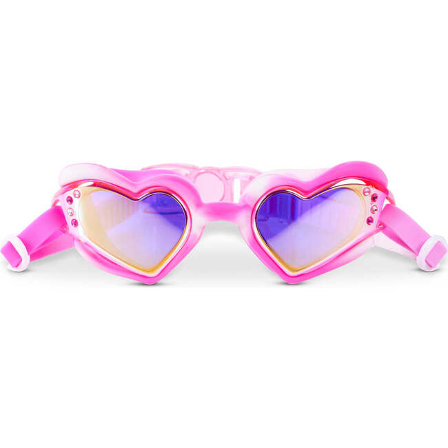 Swirl Me Up Kids’ Swim Goggles, Pink Drink