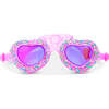 Sprinkle Heart Kids’ Swim Goggles, Sugar Coated Sweetheart - Swim Goggles - 1 - thumbnail