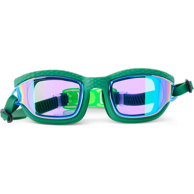 Streamline Swim Goggles, Current Green