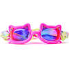 Soft Paws Kids’ Swim Goggles, Fuzzy Pink - Swim Goggles - 1 - thumbnail