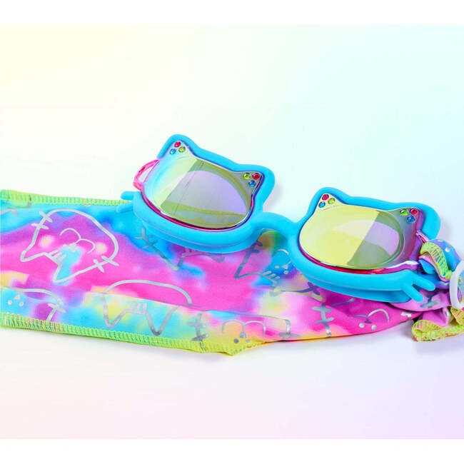 Soft Paws Kids’ Swim Goggles, Cozy Blue