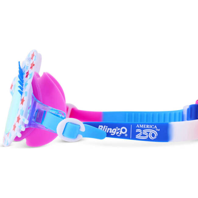 Savvy Cat Special Edition Kids' Swim Goggles, Purrfectly Patriotic - Swim Goggles - 3