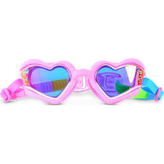Plush Crush Kids’ Swim Goggles, Ur My Jam Pink