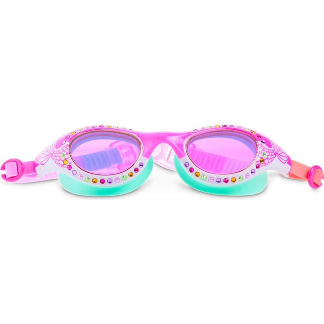 Neptune's Pearl Kids’ Swim Goggles, Magenta Mermaid