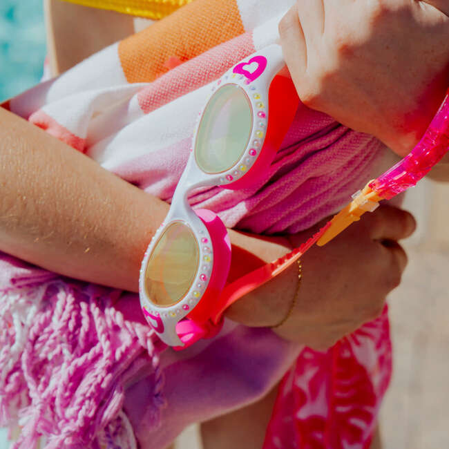 Love Sparkle Kids’ Swim Goggles, Mango Muse
