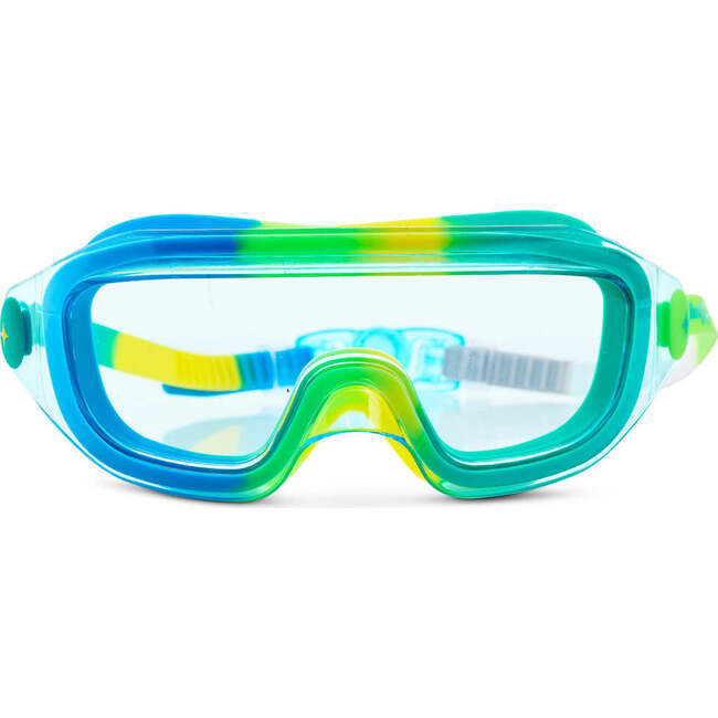 Hologram Swim Goggles, Cyber Green