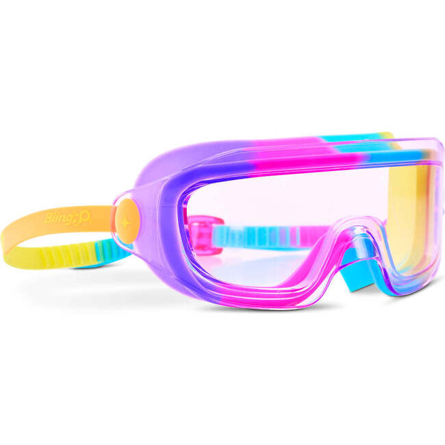 Hologlow Swim Goggles, Hyper Rainbow, - Swim Goggles - 3