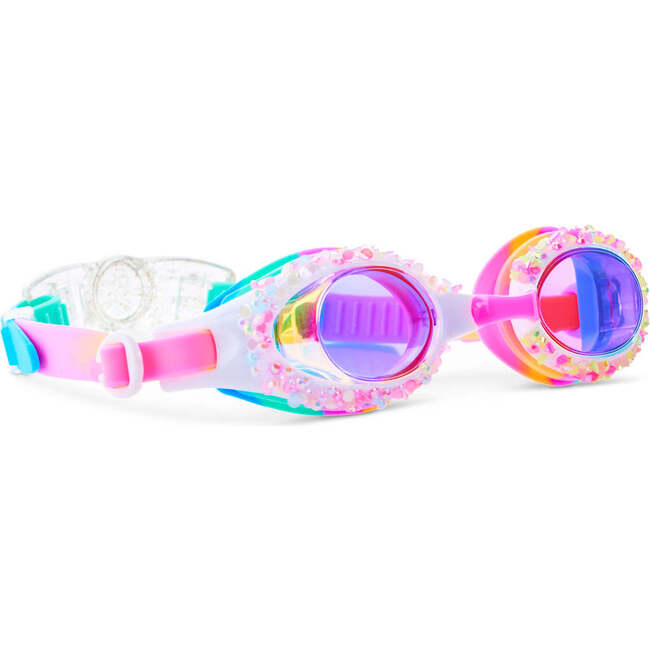 Gelato Ice Kids’ Swim Goggles, Sparkle Sherbet