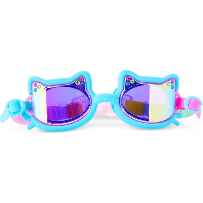Flexi Feline Kids’ Swim Goggles, Pouncy Blue