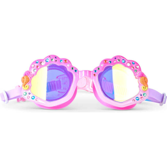 Enchanted Shoreline Kids’ Swim Goggles, Shimmer Seashell