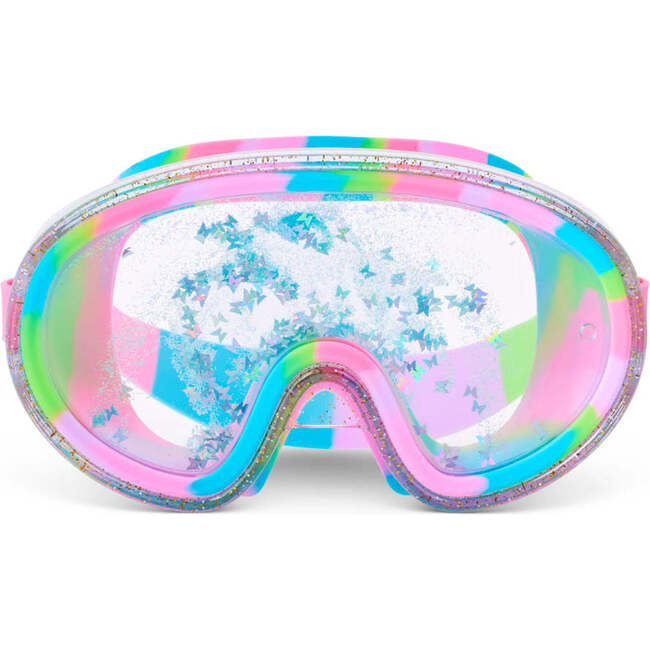 Crystal Current Kids’ Swim Mask, Sapphire Swirl