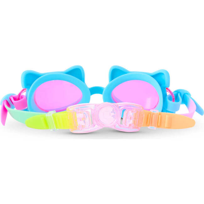 Flexi Feline Kids’ Swim Goggles, Pouncy Blue - Swim Goggles - 5