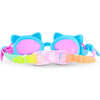 Flexi Feline Kids’ Swim Goggles, Pouncy Blue - Swim Goggles - 5