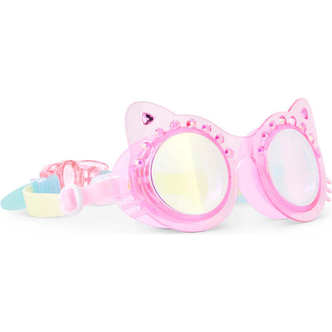Frosted Feline Kids’ Swim Goggles, Pink Purr - Swim Goggles - 5