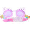 Frosted Feline Kids’ Swim Goggles, Purrfect Purple - Swim Goggles - 5