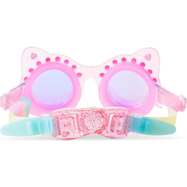 Frosted Feline Kids’ Swim Goggles, Pink Purr - Swim Goggles - 6
