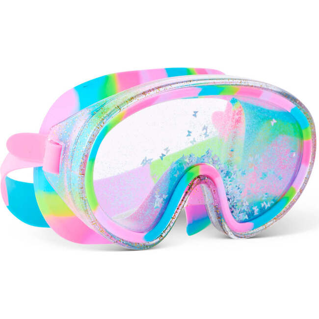 Crystal Current Kids’ Swim Mask, Sapphire Swirl - Swim Goggles - 4