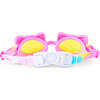 Flexi Feline Kids’ Swim Goggles, Plush Paw Pink - Swim Goggles - 6