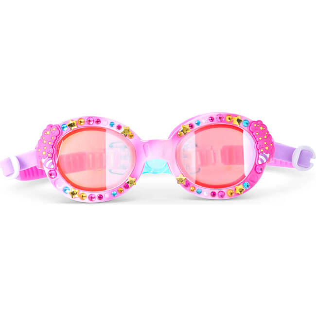 Candy Carnival Kids’ Swim Goggles, Pink Parade