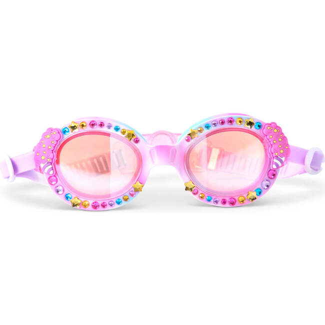 Candy Carnival Kids’ Swim Goggles, Circus Swirl