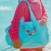 Blue Crush Velour Tote - Bags - 2 - thumbnail