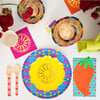 Taco 'Bout A Party Floral Large Plates - Party - 2 - thumbnail