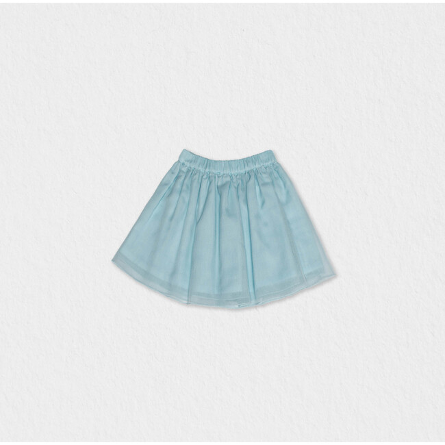 Philo Baby Skirt, Aqua Tulle