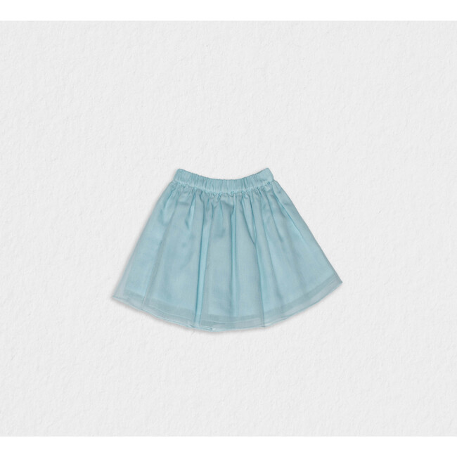 Philo Girl Skirt , Aqua Tulle