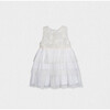 Flavie Baby Dress , Off-White Organza - Dresses - 1 - thumbnail