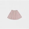 Felicia Girl Skirt , Pink Wavy Glitter - Skirts - 1 - thumbnail