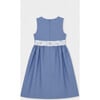 Etoile Girl Dress Sleeveless, Denim Fluid - Dresses - 2 - thumbnail