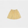 Edena Girl Skirt , Pastel Yellow - Shorts - 1 - thumbnail