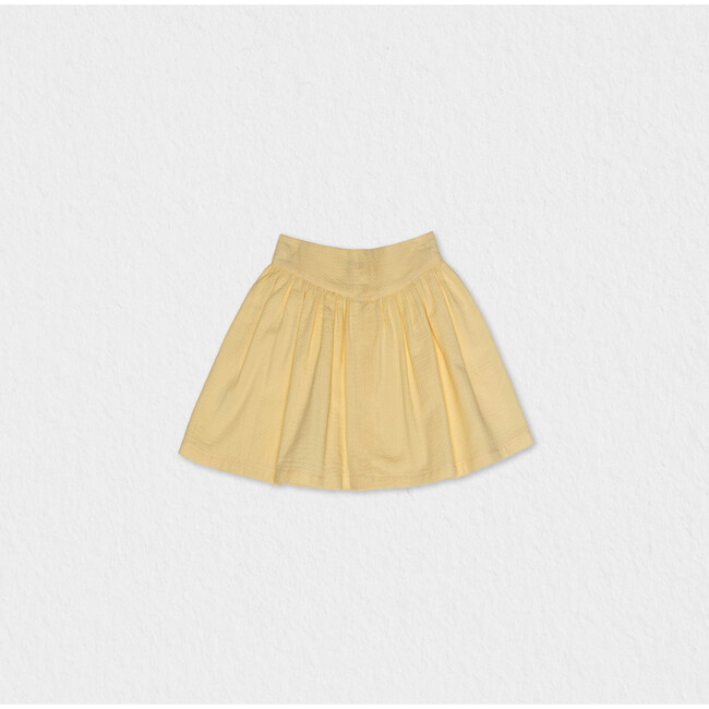 Edena Girl Skirt , Pastel Yellow