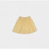 Edena Girl Skirt , Pastel Yellow - Shorts - 2 - thumbnail