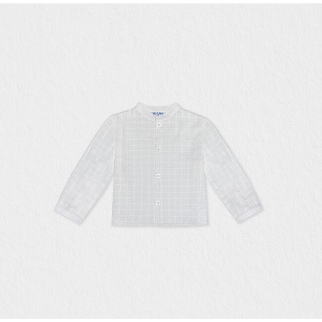 Dilan Baby Boy Shirt LS Cotton, White