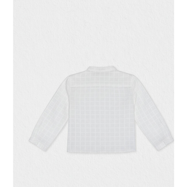 Dilan Baby Boy Shirt LS Cotton, White