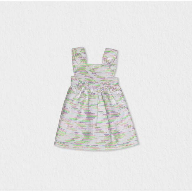 Desiree Baby Dress Sleeveless, Lilac Pistachio
